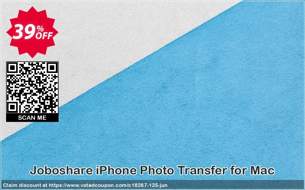 Joboshare iPhone Photo Transfer for MAC Coupon, discount Joboshare coupon discount (18267). Promotion: discount coupon for all