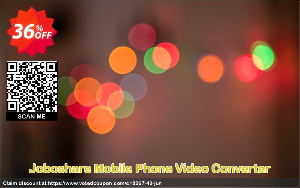 Joboshare Mobile Phone Video Converter Coupon, discount Joboshare coupon discount (18267). Promotion: discount coupon for all