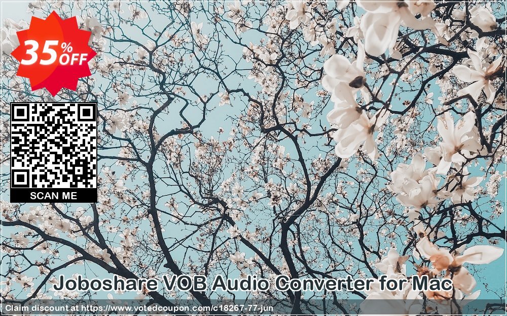 Joboshare VOB Audio Converter for MAC Coupon, discount Joboshare coupon discount (18267). Promotion: discount coupon for all