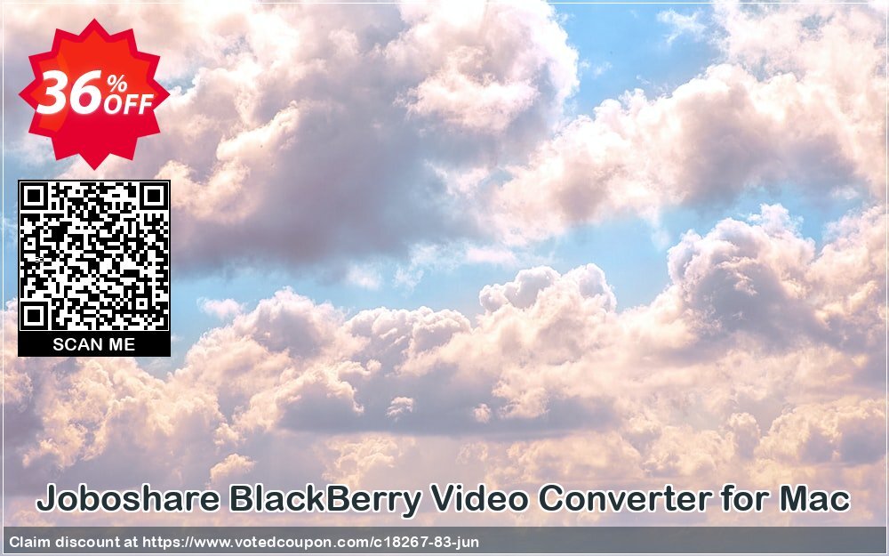 Joboshare BlackBerry Video Converter for MAC Coupon, discount Joboshare coupon discount (18267). Promotion: discount coupon for all