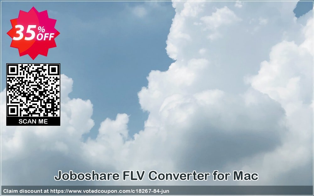 Joboshare FLV Converter for MAC Coupon, discount Joboshare coupon discount (18267). Promotion: discount coupon for all