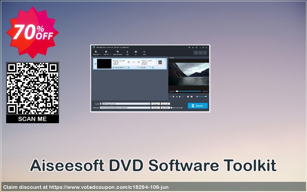 Aiseesoft DVD Software Toolkit Coupon Code Jun 2024, 70% OFF - VotedCoupon