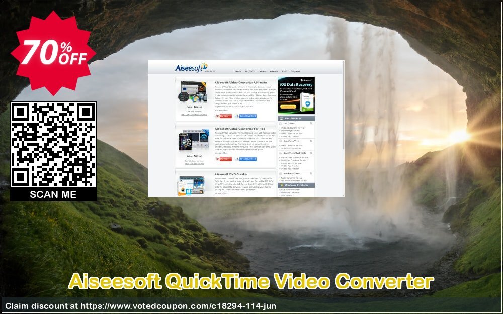 Aiseesoft QuickTime Video Converter Coupon Code Jun 2024, 70% OFF - VotedCoupon