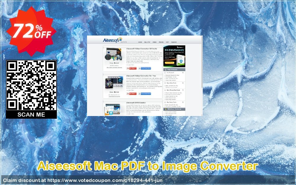 Aiseesoft MAC PDF to Image Converter