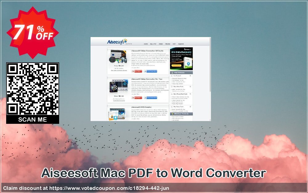 Aiseesoft MAC PDF to Word Converter