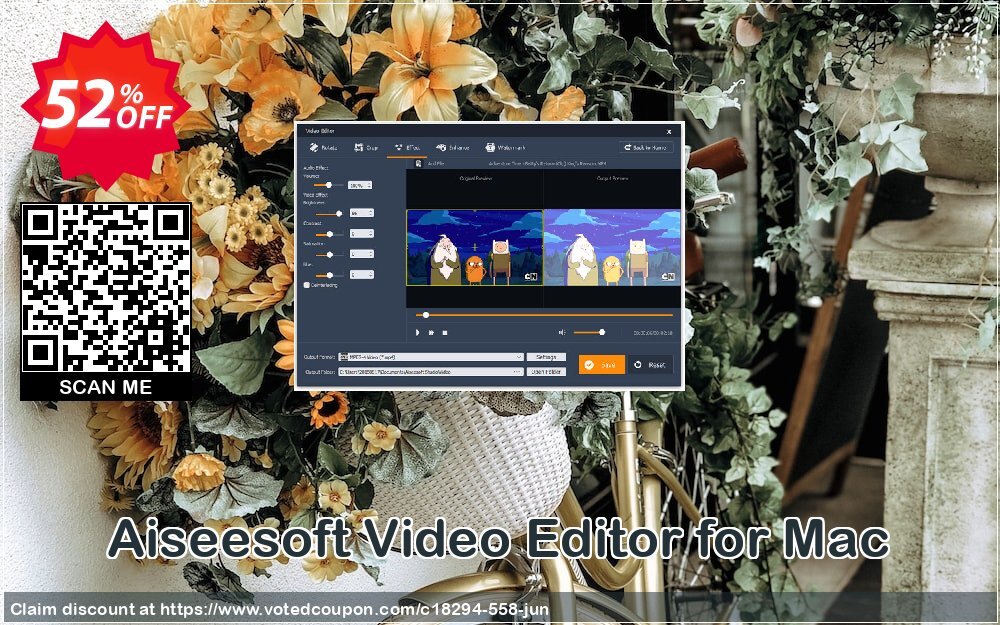 Aiseesoft Video Editor for MAC Coupon, discount 40% Aiseesoft. Promotion: 40% Aiseesoft Coupon code