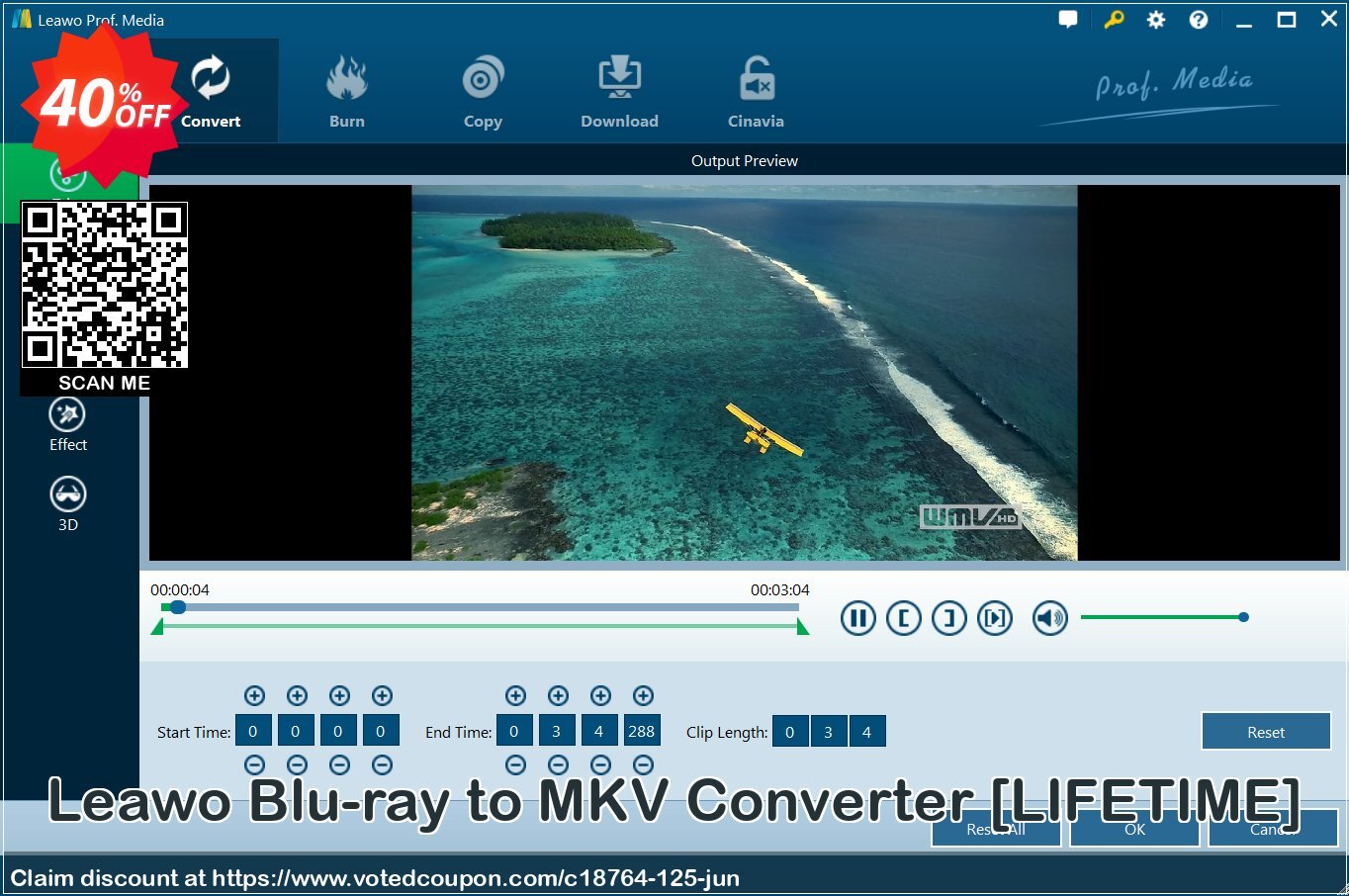 Leawo Blu-ray to MKV Converter /LIFETIME/ Coupon, discount Leawo coupon (18764). Promotion: Leawo discount