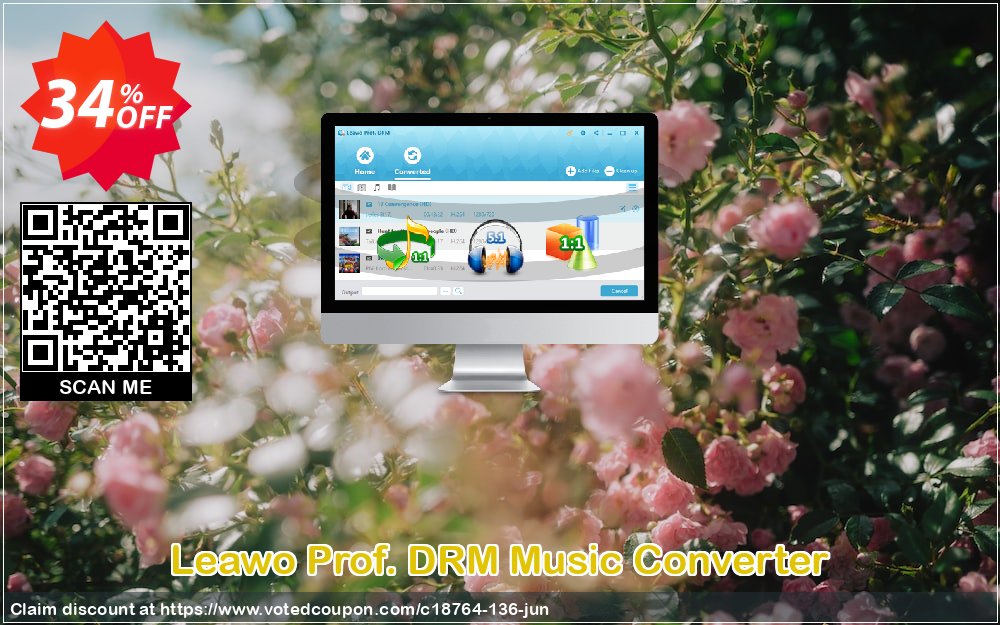 Leawo Prof. DRM Music Converter Coupon, discount Leawo coupon (18764). Promotion: Leawo discount