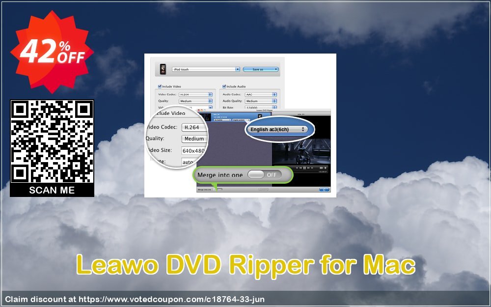 Leawo DVD Ripper for MAC Coupon, discount Leawo coupon (18764). Promotion: Leawo discount