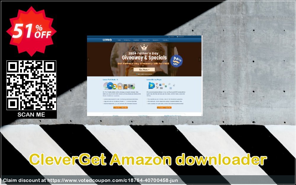 CleverGet Amazon downloader Coupon Code Sep 2024, 51% OFF - VotedCoupon