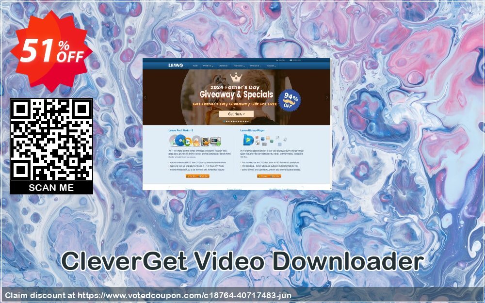 CleverGet Video Downloader Coupon, discount H_CG VD Awful promotions code 2024. Promotion: Awful promotions code of H_CG VD 2024