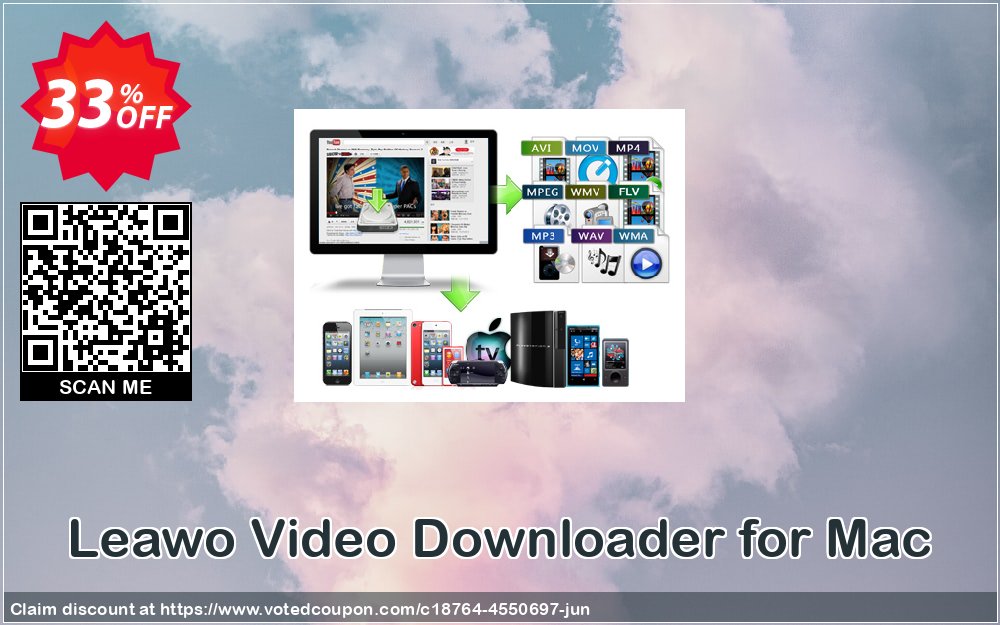 Leawo Video Downloader for MAC Coupon Code Jun 2024, 33% OFF - VotedCoupon
