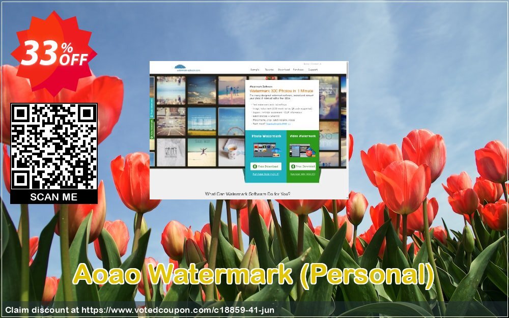 Aoao Watermark, Personal  Coupon, discount AoaoPhoto Video Watermark (18859) discount. Promotion: Aoao coupon codes discount