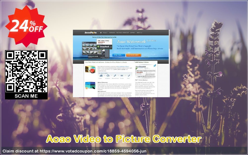 Aoao Video to Picture Converter Coupon, discount Aoao Video to Picture Converter best deals code 2024. Promotion: best deals code of Aoao Video to Picture Converter 2024