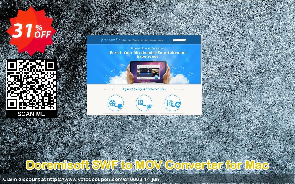 Doremisoft SWF to MOV Converter for MAC Coupon Code Jun 2024, 31% OFF - VotedCoupon
