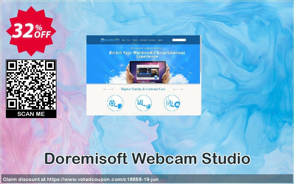 Doremisoft Webcam Studio Coupon, discount Doremisoft Software promotion (18888). Promotion: Doremisoft Software coupon