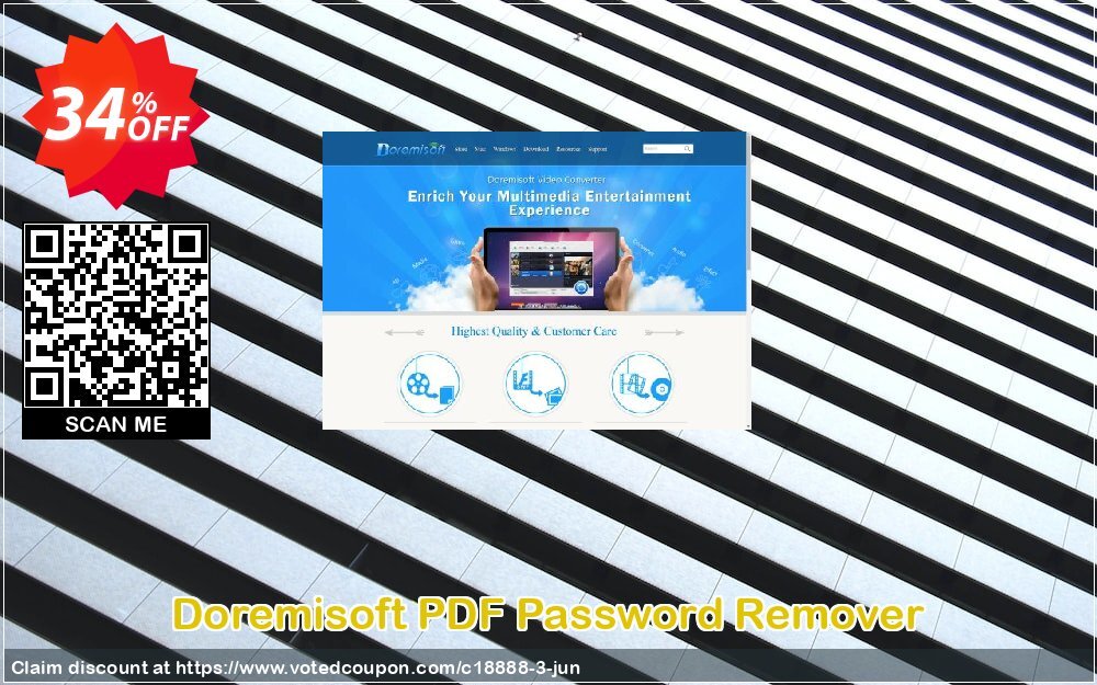 Doremisoft PDF Password Remover Coupon, discount Doremisoft Software promotion (18888). Promotion: Doremisoft Software coupon