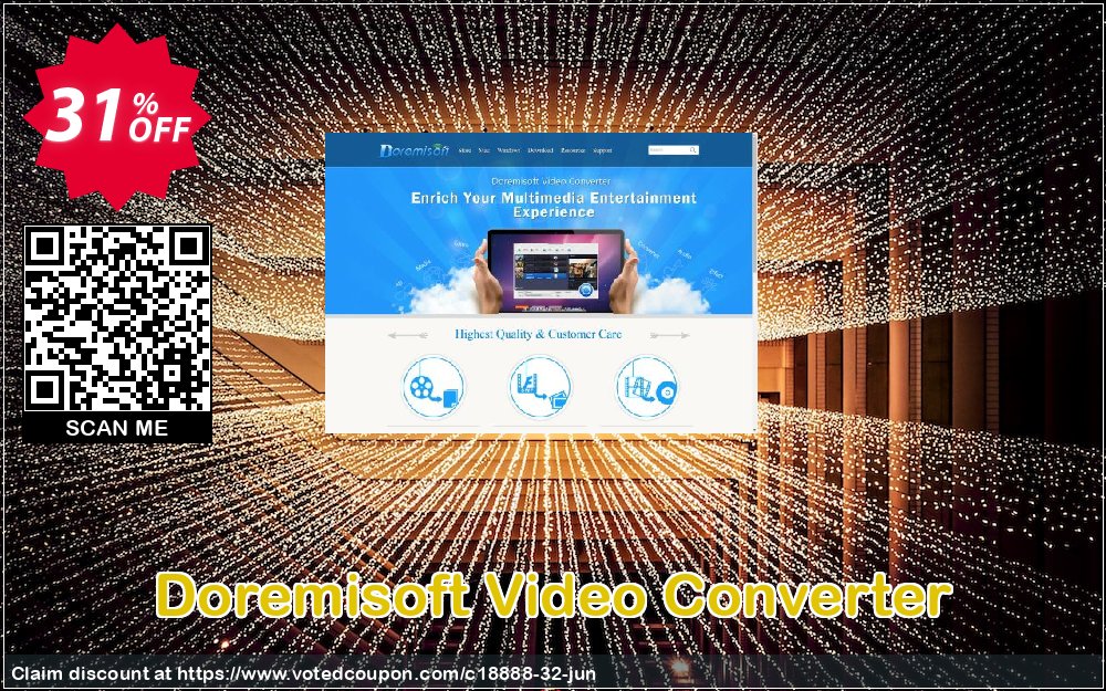 Doremisoft Video Converter Coupon, discount Doremisoft Software promotion (18888). Promotion: Doremisoft Software coupon