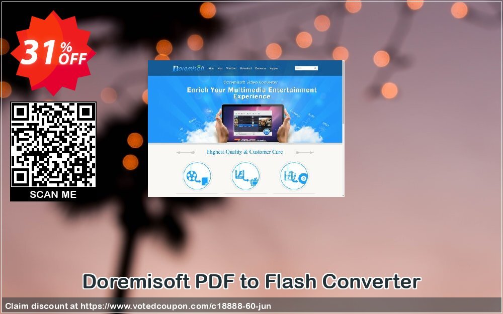 Doremisoft PDF to Flash Converter Coupon, discount PDF to Flash Software Discount. Promotion: Doremisoft PDF Converter discount