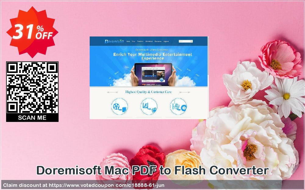 Doremisoft MAC PDF to Flash Converter Coupon, discount PDF to Flash Software Discount. Promotion: Doremisoft PDF Converter discount