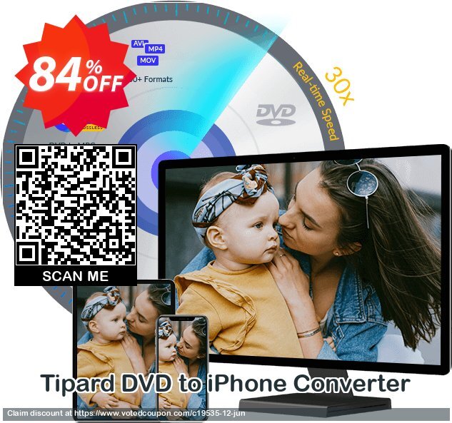 Tipard DVD to iPhone Converter Coupon, discount 84% OFF Tipard DVD to iPhone Converter, verified. Promotion: Formidable discount code of Tipard DVD to iPhone Converter, tested & approved