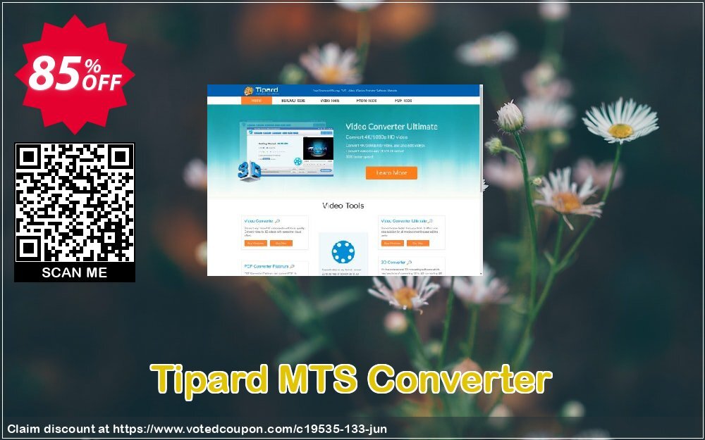 Tipard MTS Converter Coupon Code Jun 2024, 85% OFF - VotedCoupon
