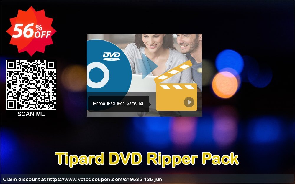 Tipard DVD Ripper Pack Coupon Code Jun 2024, 56% OFF - VotedCoupon