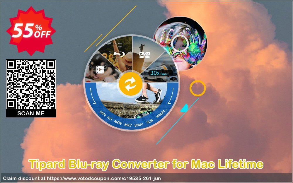 Tipard Blu-ray Converter for MAC Lifetime Coupon, discount Tipard Blu-ray Converter for Mac special discount code 2024. Promotion: 50OFF Tipard