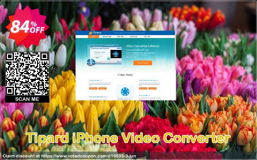 Tipard iPhone Video Converter Coupon, discount 50OFF Tipard. Promotion: 50OFF Tipard