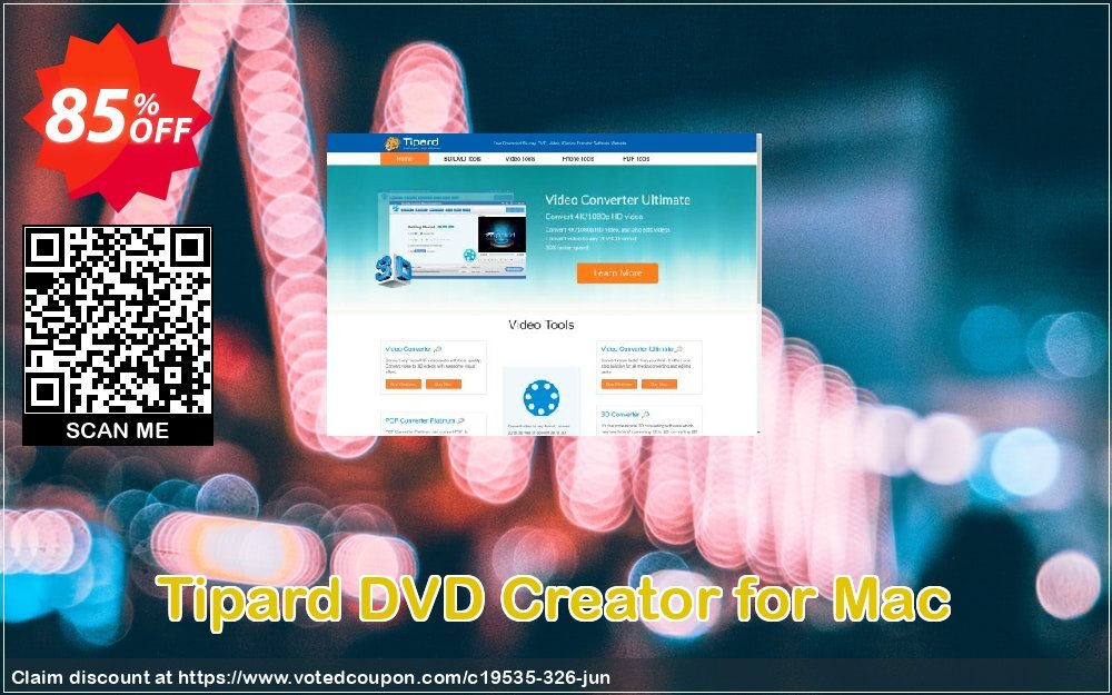 Tipard DVD Creator for MAC Coupon, discount Tipard DVD Creator for Mac impressive sales code 2024. Promotion: 50OFF Tipard