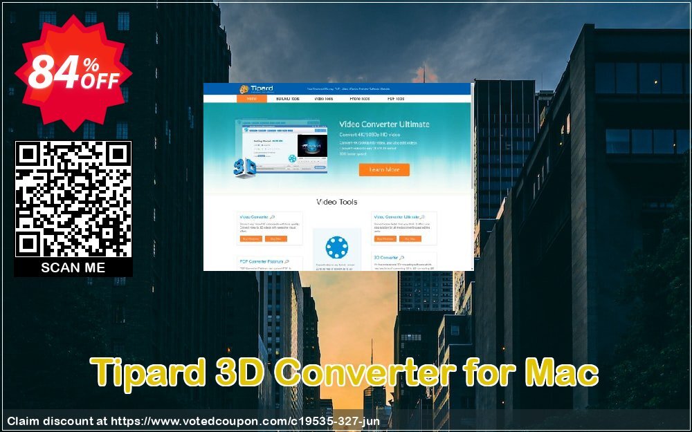 Tipard 3D Converter for MAC Coupon, discount Tipard 3D Converter for Mac amazing promotions code 2024. Promotion: 50OFF Tipard