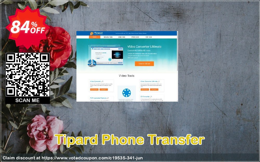 Tipard Phone Transfer Coupon Code Jun 2024, 84% OFF - VotedCoupon