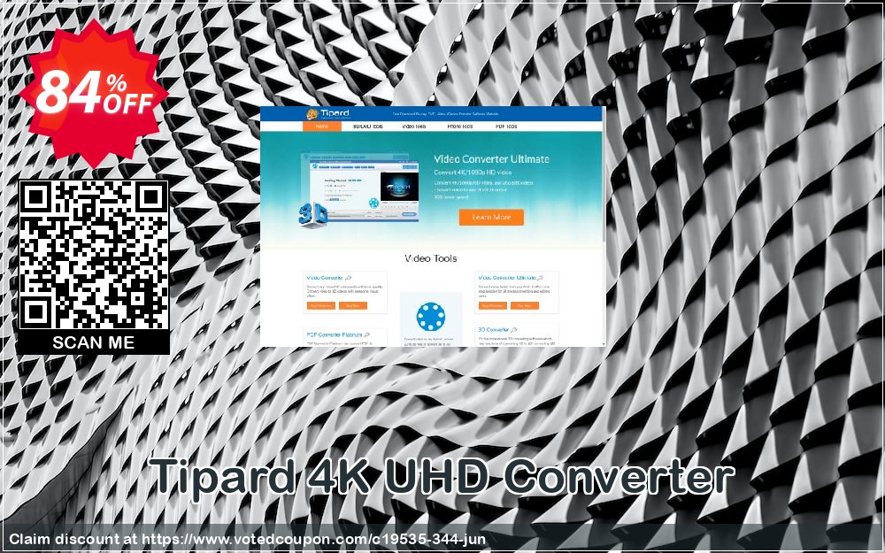Tipard 4K UHD Converter Coupon, discount 50OFF Tipard. Promotion: 50OFF Tipard