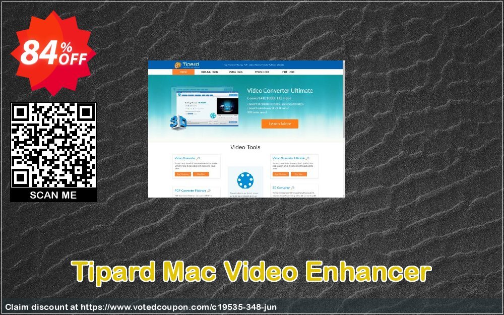 Tipard MAC Video Enhancer Coupon Code Jun 2024, 84% OFF - VotedCoupon
