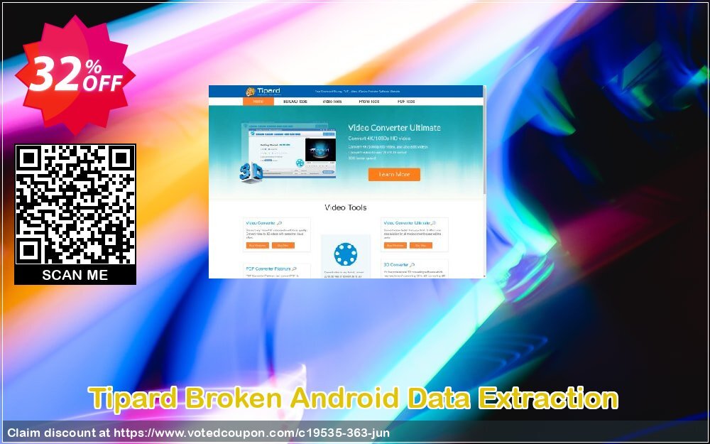 Tipard Broken Android Data Extraction Coupon, discount 50OFF Tipard. Promotion: 50OFF Tipard