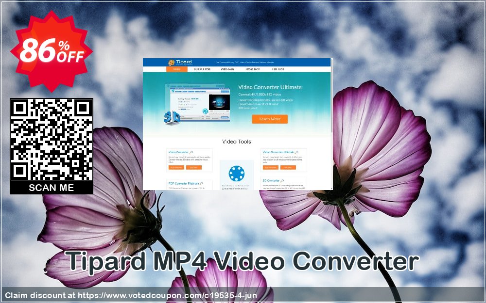 Tipard MP4 Video Converter Coupon, discount 50OFF Tipard. Promotion: 50OFF Tipard