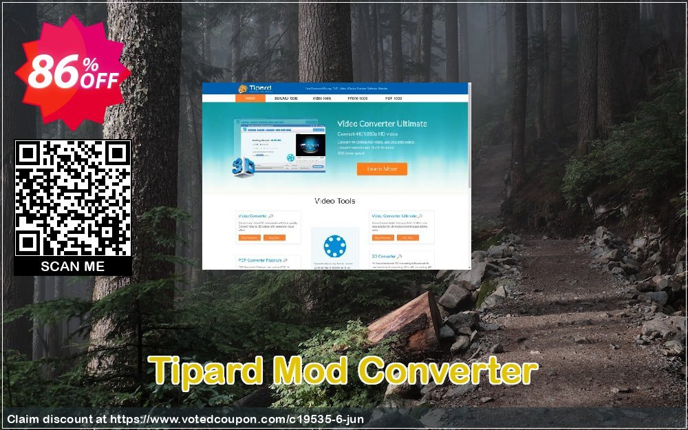 Tipard Mod Converter Coupon, discount Tipard Mod Converter awesome discounts code 2024. Promotion: 50OFF Tipard