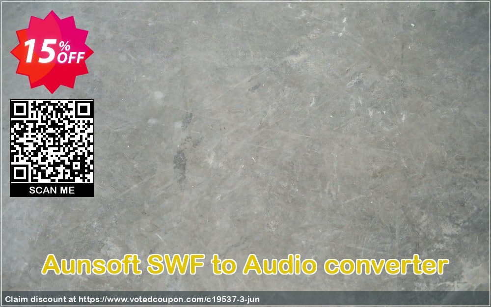 Aunsoft SWF to Audio converter Coupon, discount ifonebox AunTec coupon code 19537. Promotion: ifonebox AunTec discount code (19537)