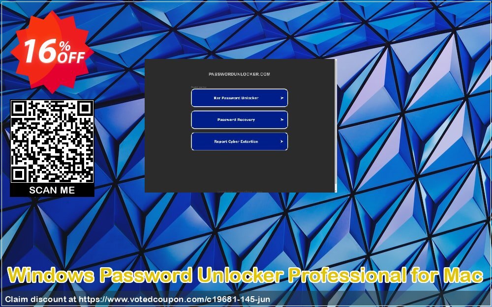 WINDOWS Password Unlocker Professional for MAC Coupon, discount Password Unlocker Studio coupons (19681). Promotion: Password Unlocker coupon codes (19681)