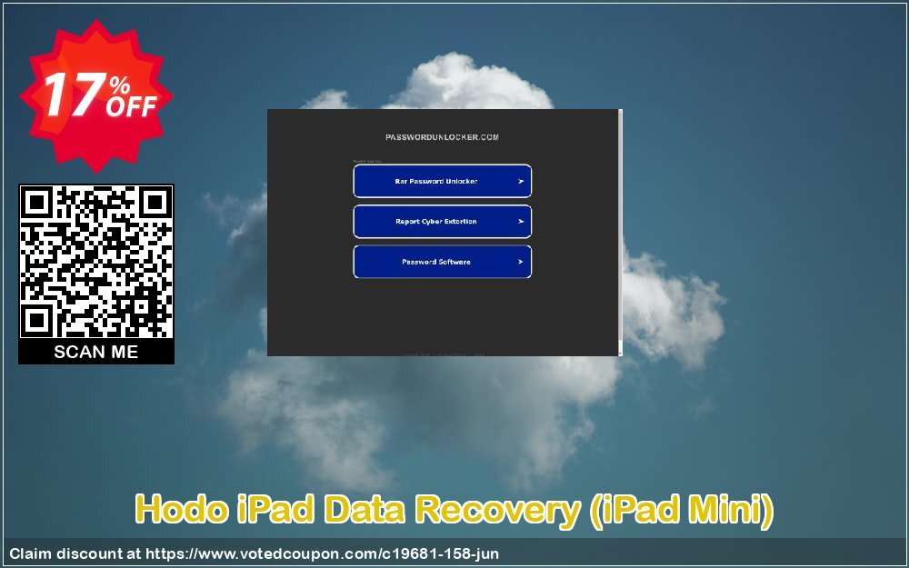 Hodo iPad Data Recovery, iPad Mini  Coupon Code Jun 2024, 17% OFF - VotedCoupon