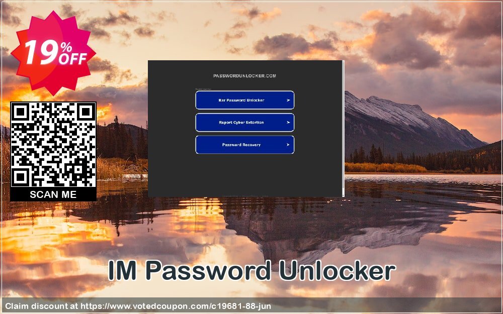 IM Password Unlocker Coupon, discount Password Unlocker Studio coupons (19681). Promotion: Password Unlocker coupon codes (19681)