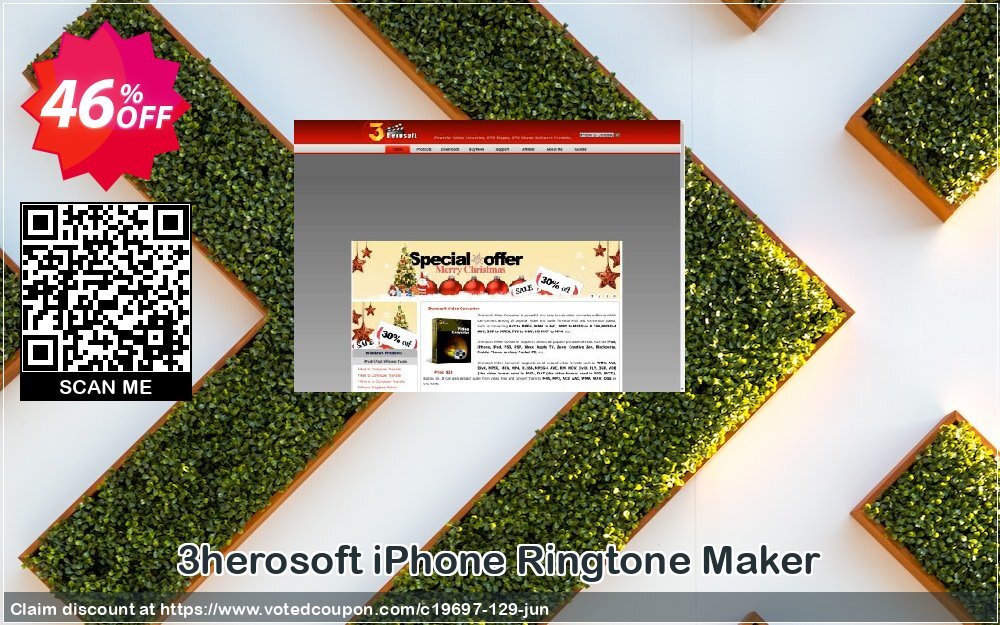 3herosoft iPhone Ringtone Maker Coupon Code Jun 2024, 46% OFF - VotedCoupon