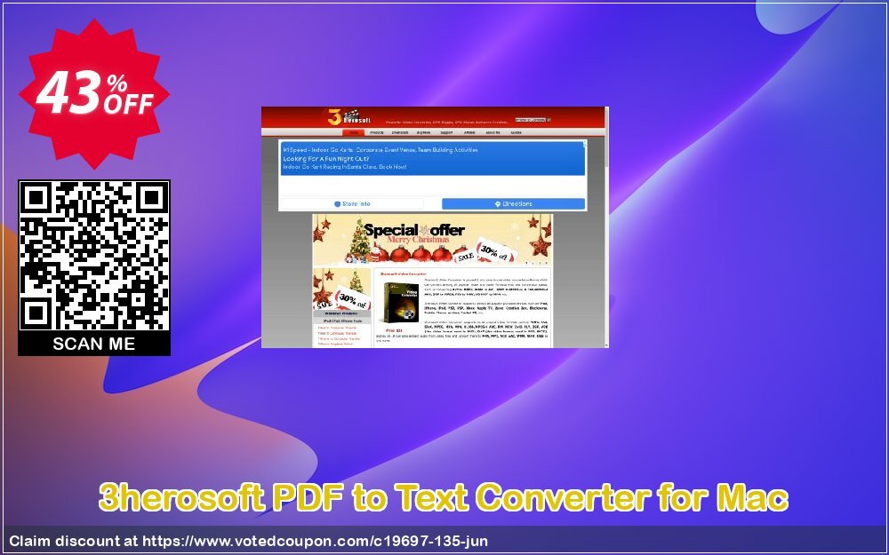3herosoft PDF to Text Converter for MAC Coupon, discount 3herosoft Software Studio (19697). Promotion: 