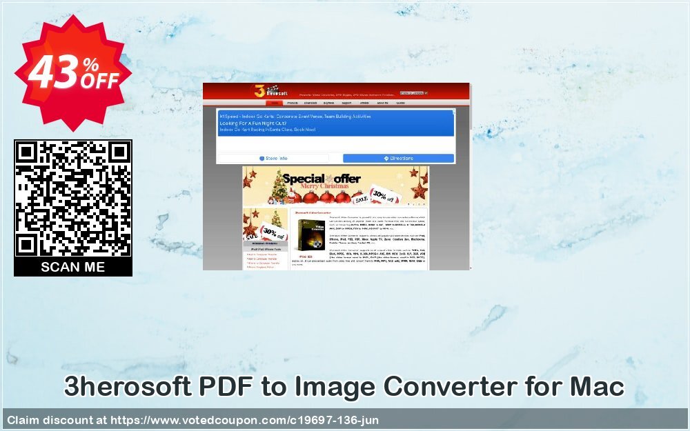 3herosoft PDF to Image Converter for MAC
