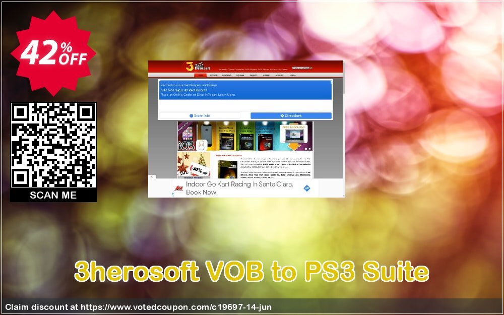 3herosoft VOB to PS3 Suite Coupon Code Jun 2024, 42% OFF - VotedCoupon