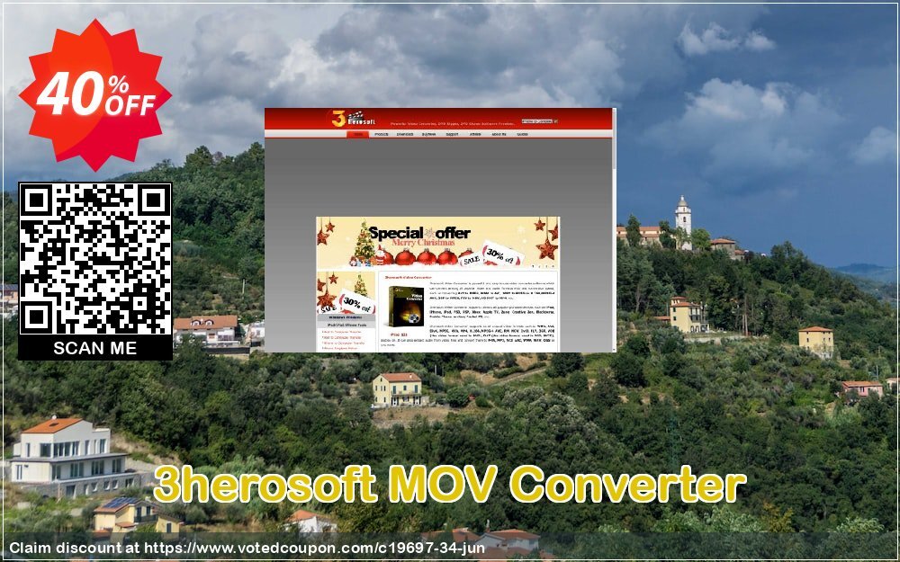 3herosoft MOV Converter Coupon, discount 3herosoft Software Studio (19697). Promotion: 