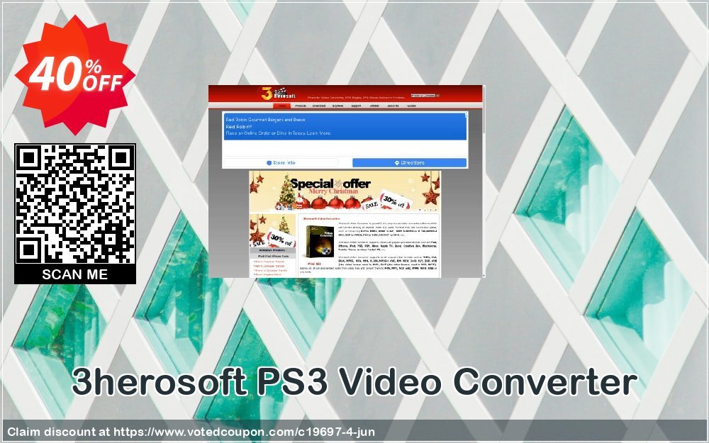 3herosoft PS3 Video Converter Coupon, discount 3herosoft Software Studio (19697). Promotion: 