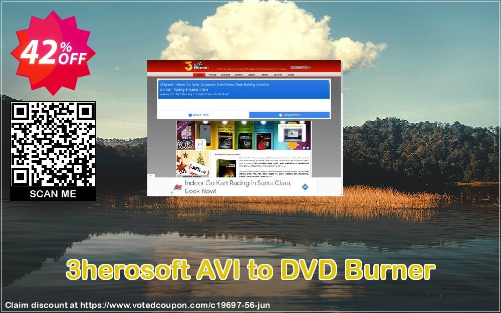 3herosoft AVI to DVD Burner Coupon, discount 3herosoft Software Studio (19697). Promotion: 