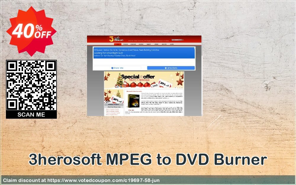 3herosoft MPEG to DVD Burner Coupon Code Jun 2024, 40% OFF - VotedCoupon