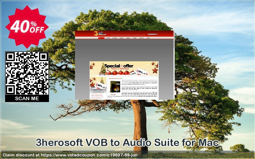 3herosoft VOB to Audio Suite for MAC Coupon Code Jun 2024, 40% OFF - VotedCoupon